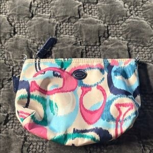 Coach Multicolor Cosmetics Pouch